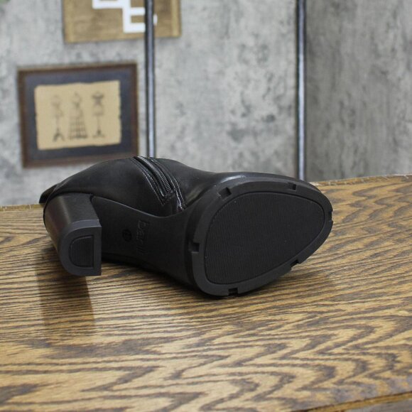 Bar III Giana Faux Leather Boots Replacement Amputee Left Shoe Only Black 6.5M - Picture 5 of 9